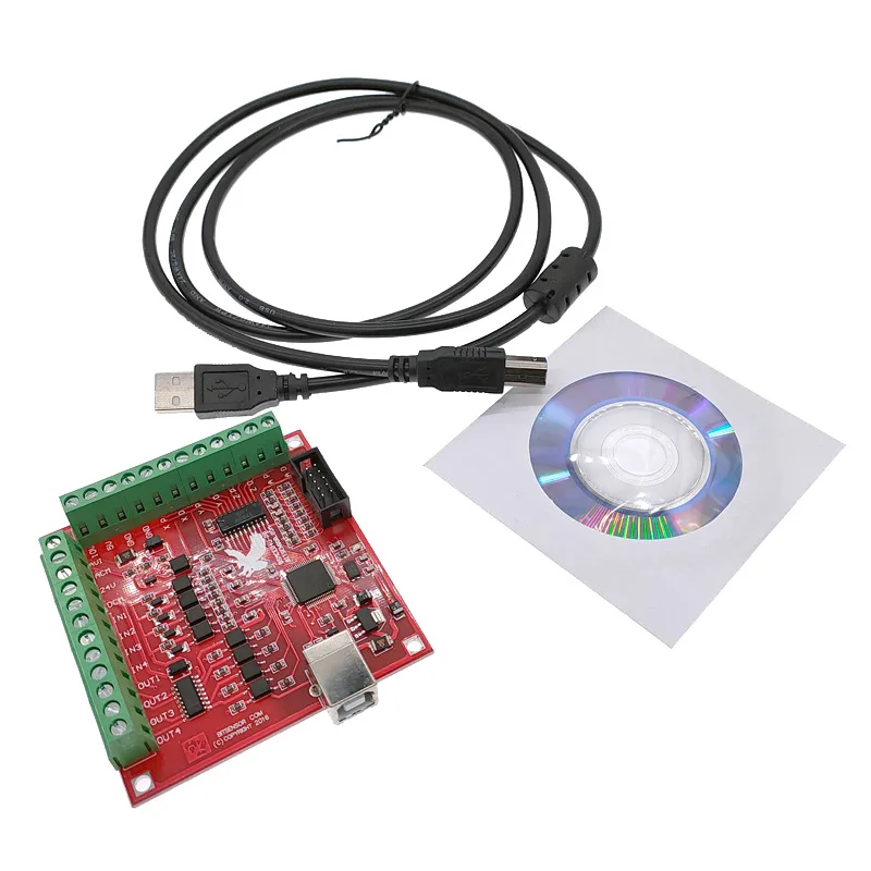 Breakout Board CNC USB MACH3 4 - огляд і ціна Mach3 Usb Cnc Controller 4 Axis 100Khz